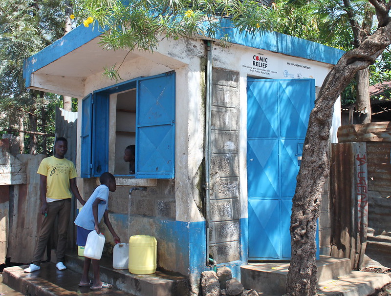 Services d'eau numériques payants au Kenya