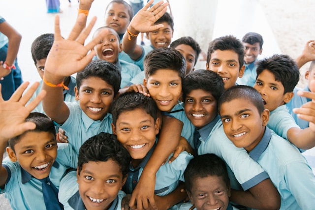   Le programme de repas de midi en Inde